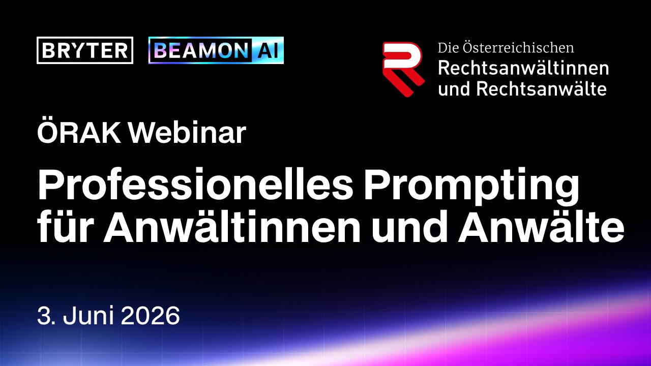 Professionelles Prompting für Anwältinnen und Anwälte