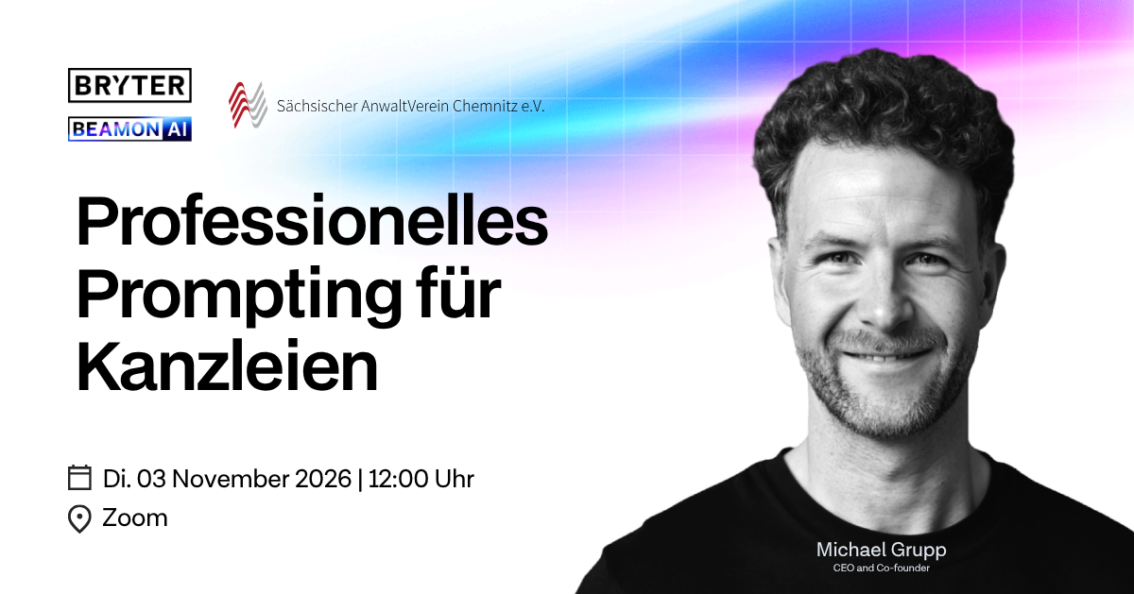 Professionelles Prompting für Kanzleien