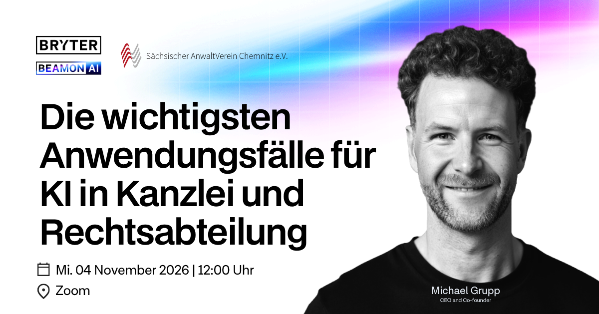 Die wichtigsten Anwendungsfälle für KI in Kanzlei und Rechtsabteilung