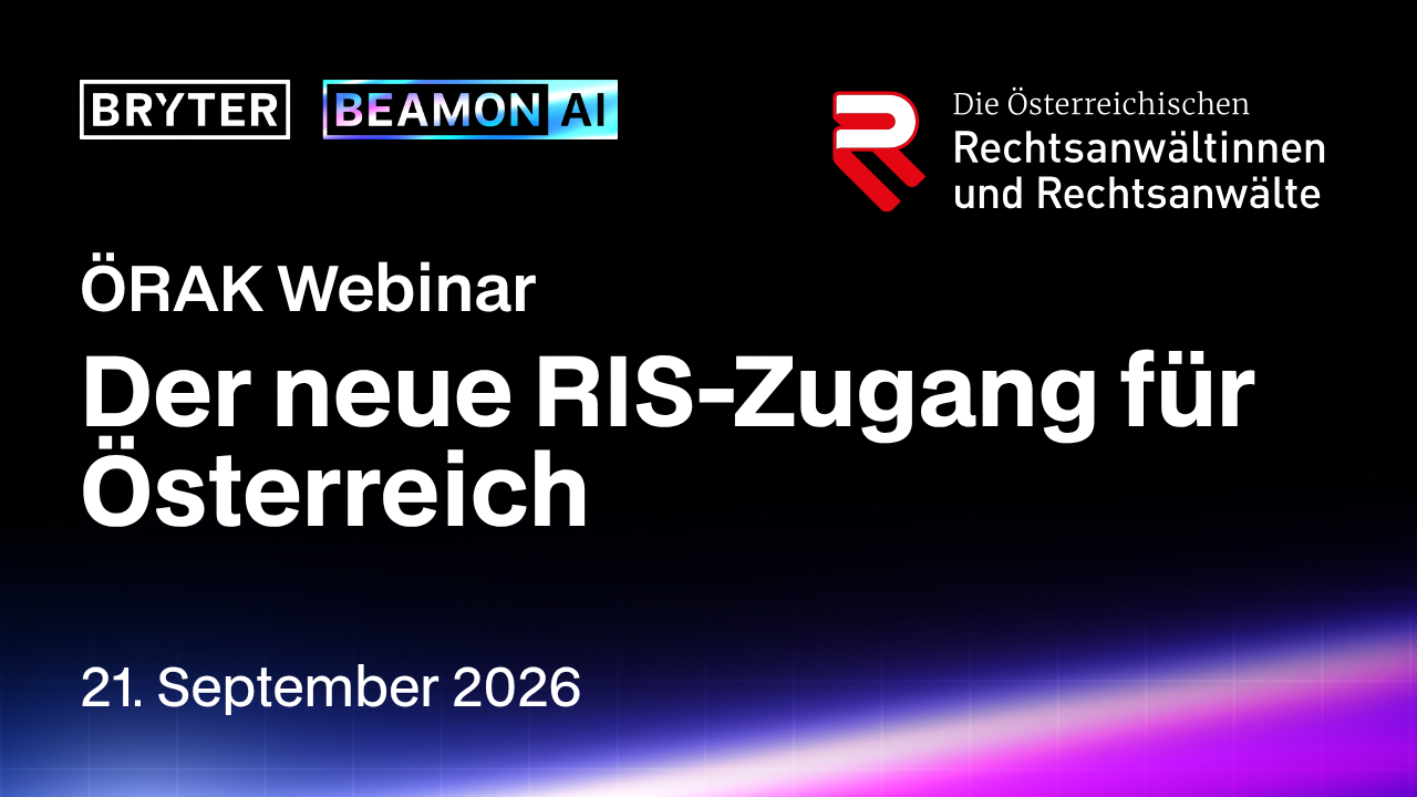 Der neue RIS-Zugang für Österreich